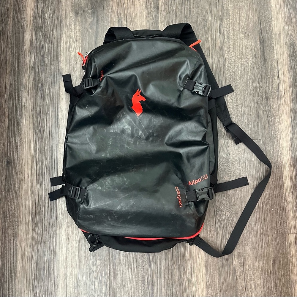 Cotopaxi Allpa 50L Del Dia Travel Pack Backpack Black First Generation Design